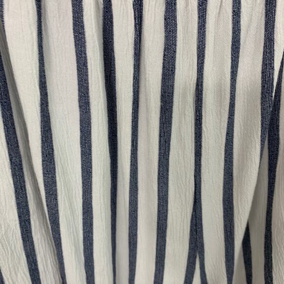 Mudpie Off Shoulder Striped Jumpsuit XS - Picture 9 of 11